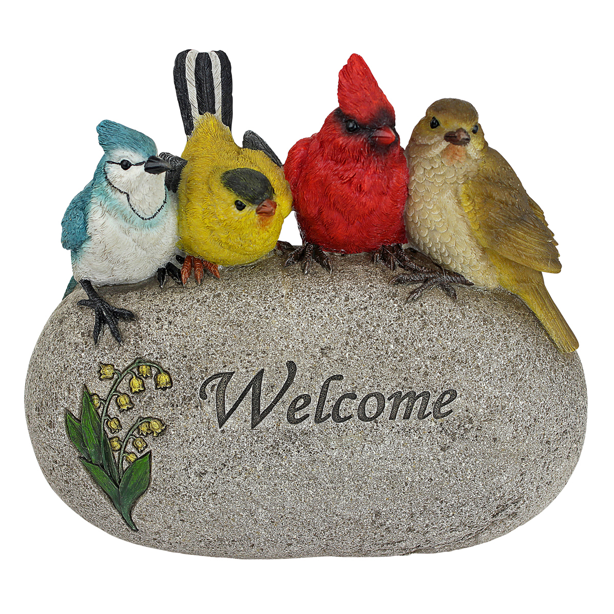 Image Thumbnail for Medium Birdy Welcome On Rock